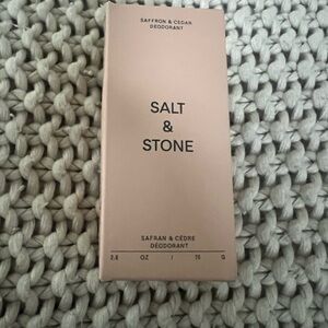 Salt & Stone Saffron & Cedar Deodorant - Cream
